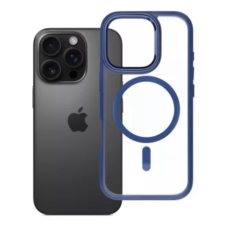   Roar Mag Bumper tok Magsafe kompatibilis  iPhone 16 Pro sötétkék