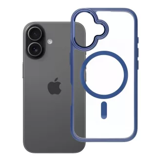   Roar Mag Bumper tok Magsafe kompatibilis  iPhone 16 sötétkék