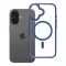 Roar Mag Bumper tok Magsafe kompatibilis  iPhone 16 sötétkék