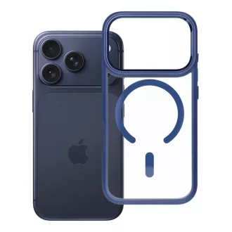   Roar Mag Bumper tok Magsafe kompatibilis  iPhone 17 Pro sötétkék