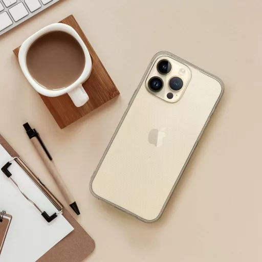 Szilikon tok Samsung A57 5G Clear Case 2 mm Box átlátszó