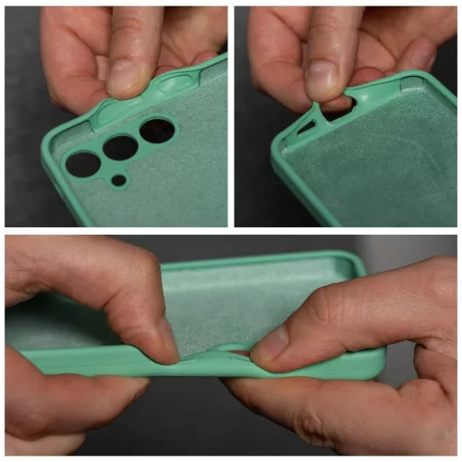 Szilikon tok 2 mm SAMSUNG A57 5G menta