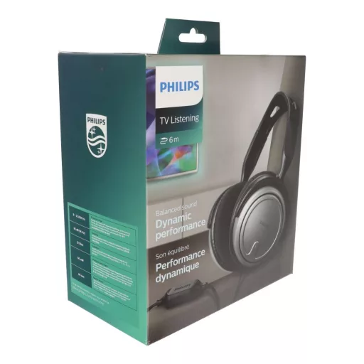 Vezetékes fejhallgató Jack 3,5 mm Philips VSLUSHP2500 ezüst