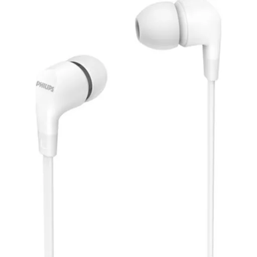 Philips vezetékes fülhallgató 3,5 mm jack TAE1105WT/00 fehér