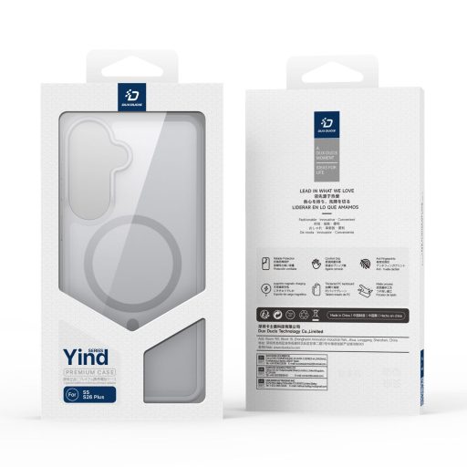 DUX DUCIS tok YIND comptible with MagSafe  SAMSUNG S26 Plus szürke