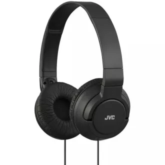 JVC vezetékes fejhallgató 3,5 mm jack HA-S180-B fekete