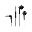 PANASONIC vezetékes mikrofonos fülhallgató 3,5 mm jack RP-TCM55E fekete