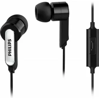   Philips vezetékes mikrofonos fülhallgató SHE1405BK/10 fekete