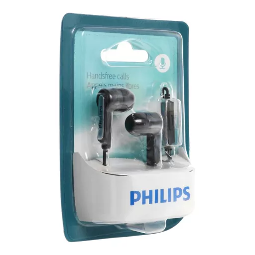 Philips vezetékes mikrofonos fülhallgató SHE1405BK/10 fekete