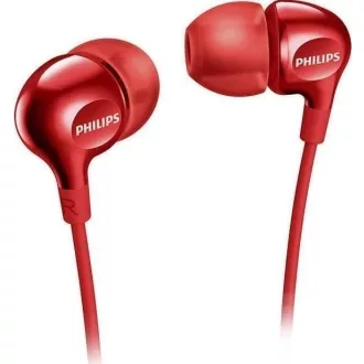 Philips vezetékes fülhallgató 3,5 mm jack SHE3555RD piros