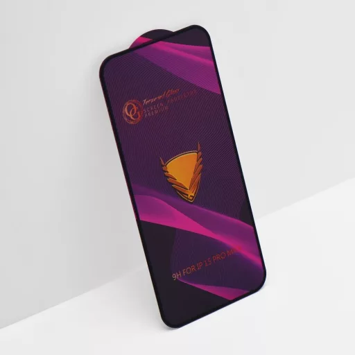 6D prémium üveg OG Xiaomi Redmi Note 15 Pro 4G / 5G fekete