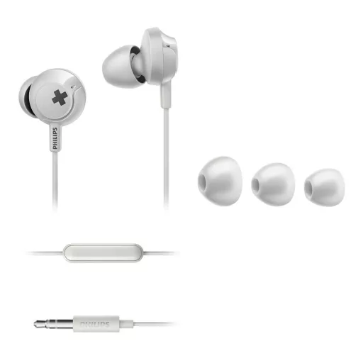 Philips vezetékes fülhallgató 3,5 mm jack SHE4305WT fehér