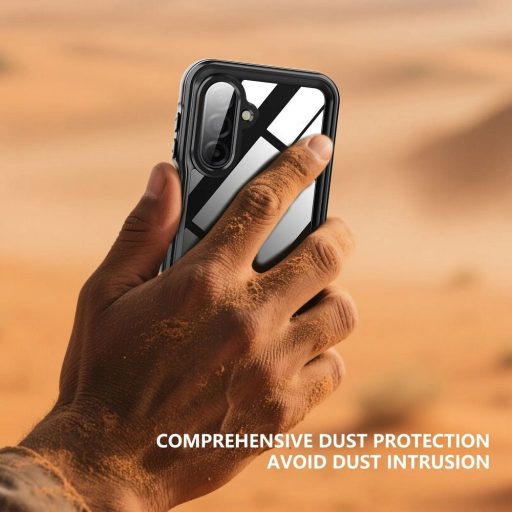 Shellbox A17 vízálló tok Samsung A17 fekete