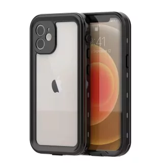 Shellbox DOT vízálló tok iPhone 12 fekete
