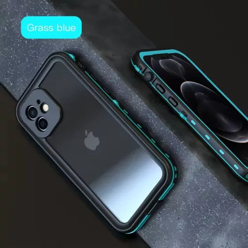 Shellbox DOT vízálló tok iPhone 12 fekete