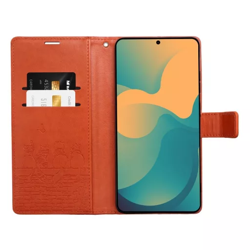 MEZZO Flip tok Samsung S26 Ultra barna