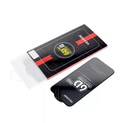 6D Pro Veason Glass - for Motorola EDGE 70 fekete