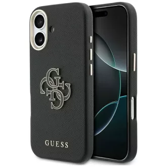   GUESS tok iPhone 17 GUHCP17S5PS4RGGK (PU FW Resin Logo) fekete