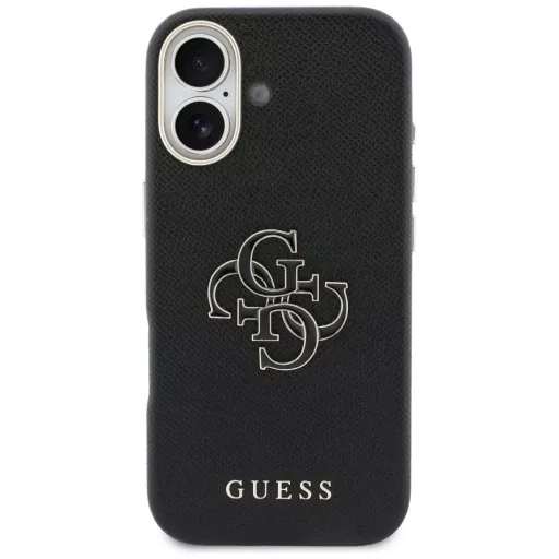 GUESS tok iPhone 17 GUHCP17S5PS4RGGK (PU FW Resin Logo) fekete