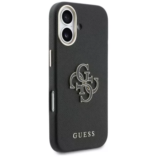 GUESS tok iPhone 17 GUHCP17S5PS4RGGK (PU FW Resin Logo) fekete