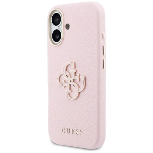 GUESS tok iPhone 17 GUHCP17S5PS4RGGP (PU FW Resin Logo) rózsaszín