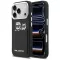 KARL LAGERFELD tok iPhone 17 Pro KLHCP17L6PCSPKCK (PU W/ K&C Print & Pocket) fekete