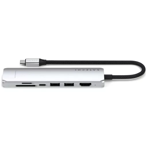 Adapter HUB 7in1 USB C Satechi Slim ST-P7SS ezüst
