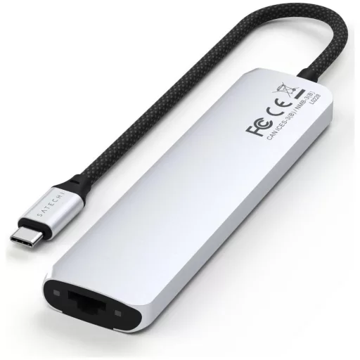 Adapter HUB 7in1 USB C Satechi Slim ST-P7SS ezüst