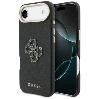   GUESS tok iPhone 17 Air GUHCP17M5PS4RGGK (PU FW Resin Logo) fekete