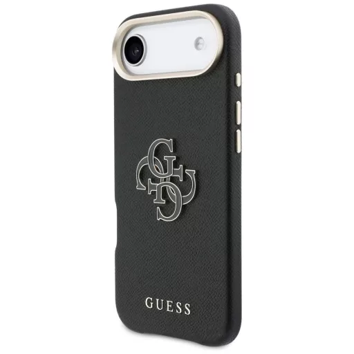GUESS tok iPhone 17 Air GUHCP17M5PS4RGGK (PU FW Resin Logo) fekete
