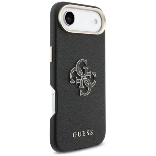 GUESS tok iPhone 17 Air GUHCP17M5PS4RGGK (PU FW Resin Logo) fekete