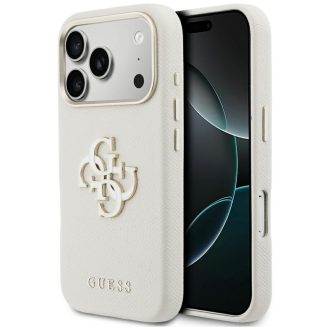   GUESS tok iPhone 17 Pro Max GUHCP17X5PS4RGGE (PU FW Resin Logo) bézs