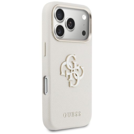 GUESS tok iPhone 17 Pro Max GUHCP17X5PS4RGGE (PU FW Resin Logo) bézs