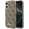 GUESS tok iPhone 17 Magsafe kompatibilis GUHMP17S5P4FWMSW (PU FW 4G Script) barna