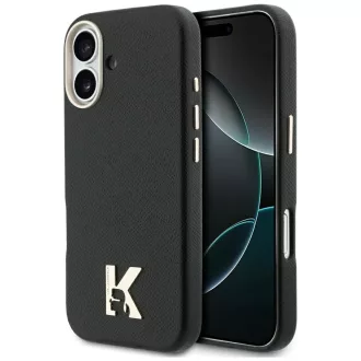   KARL LAGERFELD tok iPhone 17 Magsafe kompatibilis KLHMP17S5PGFKHGK (PU FW W/ KHead Logo) fekete
