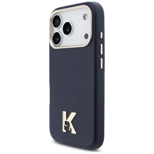 KARL LAGERFELD tok iPhone 17 Pro Max Magsafe kompatibilis KLHMP17X5PGFKHGB (PU FW W/ KHead Logo) kék