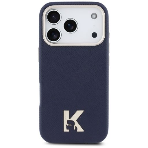 KARL LAGERFELD tok iPhone 17 Pro Max Magsafe kompatibilis KLHMP17X5PGFKHGB (PU FW W/ KHead Logo) kék