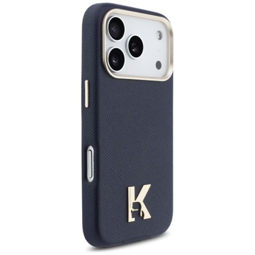 KARL LAGERFELD tok iPhone 17 Pro Max Magsafe kompatibilis KLHMP17X5PGFKHGB (PU FW W/ KHead Logo) kék
