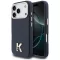 KARL LAGERFELD tok iPhone 17 Pro Magsafe kompatibilis KLHMP17L5PGFKHGB (PU FW W/ KHead Logo) kék