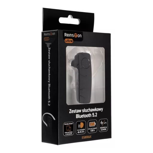 Reinston vezeték nélküli mono headset ESB006X fekete