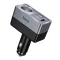 Autós töltő Hoco 1xUSB-A + 2xUSB-C + 1x szivargyújtó aljzat PD QC3.0 max 165W/24V Z65A fekete