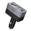 Autós töltő Hoco 1xUSB-A + 2xUSB-C + 1x szivargyújtó aljzat PD QC3.0 max 165W/24V Z65A fekete