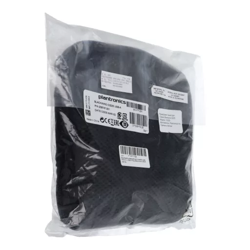 Poly vezetékes fejhallgató 3,5 mm jack / USB-A feketeVezetékes C3225 fekete