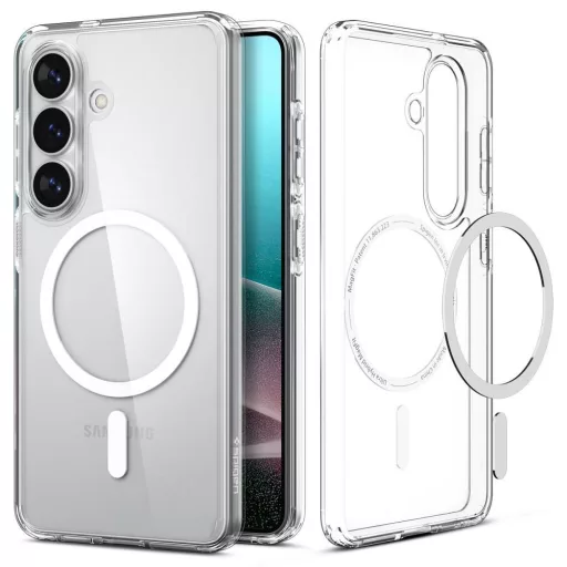 SPIGEN tok ULTRA HYBRID MAG Magsafe kompatibilis Samsung S26 clear / fehér