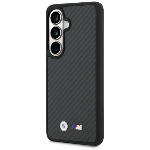 BMW tok SAMSUNG S26 BMHMS26S24CFMMK (Magnetic Kevlar W/ Logo) Fekete