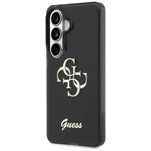 GUESS tok SAMSUNG S26 GUHCS26S5HC4MLSK (IML Big Metal 4G and Script) Fekete