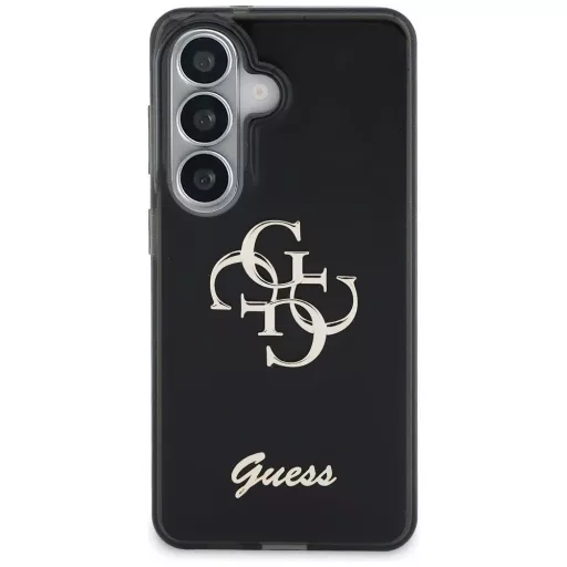 GUESS tok SAMSUNG S26 GUHCS26S5HC4MLSK (IML Big Metal 4G and Script) Fekete