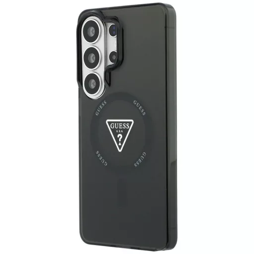 GUESS tok SAMSUNG S26 Ultra GUHCS26L5HC4MLSK (Magnetic IML Gradient Triangle) Fekete