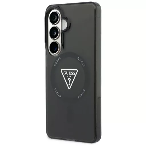 GUESS tok SAMSUNG S26 GUHMS26SHGTMLCGK (Magnetic IML Gradient Triangle) Fekete