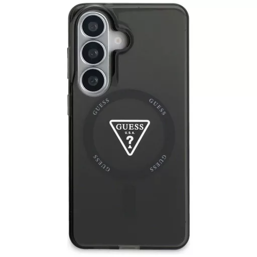 GUESS tok SAMSUNG S26 GUHMS26SHGTMLCGK (Magnetic IML Gradient Triangle) Fekete